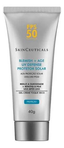 Protetor Skinceuticals Blemish + Age Uv Defense Fp50 - 40g - Drogaria Poupa Centro