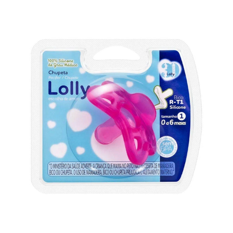 Chupeta Lolly Silicone R-T1 - Drogaria Poupa Centro