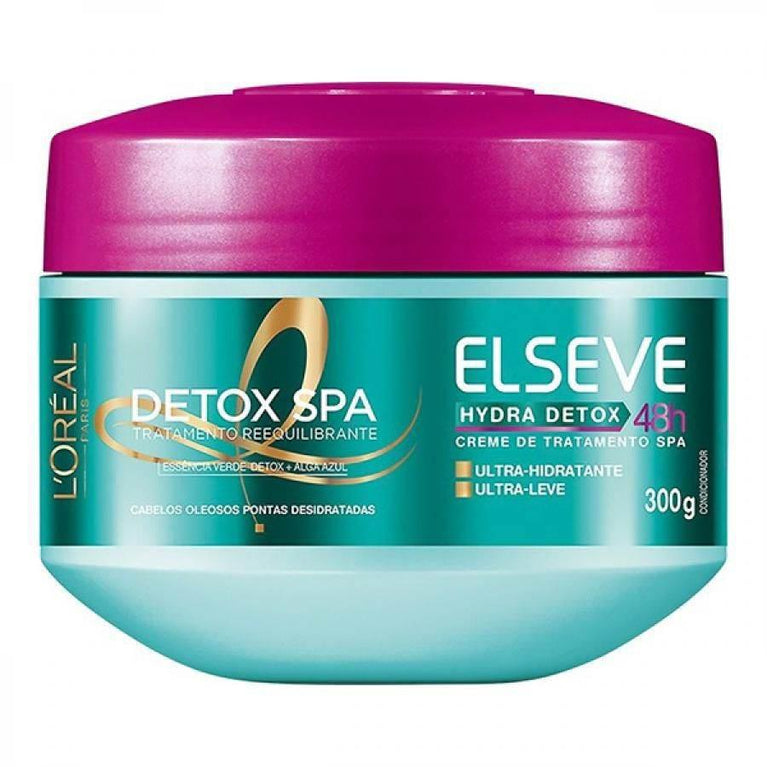 Creme Tratameno Elseve 300G Hydra Detox - Drogaria Poupa Centro