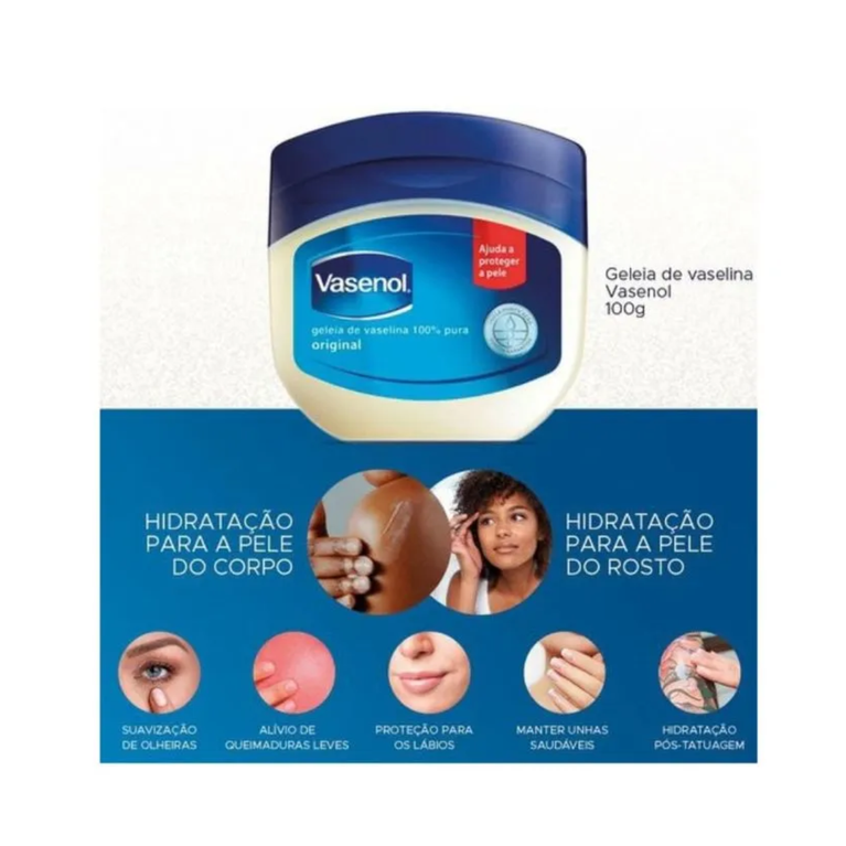 Geleia De Vaselina Vasenol Original 100g
