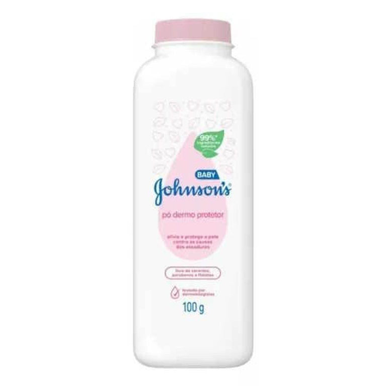 Talco Johnson&Johnson Baby Original - 100g - Drogaria Poupa Centro