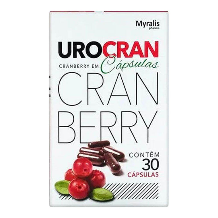 Urocran 500Mg - 30 Comprimidos - Drogaria Poupa Centro
