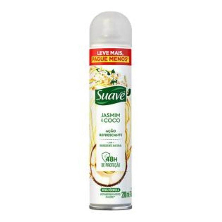 Deso Suave Aer Ap Jasmim E Coco 200Ml - Drogaria Poupa Centro