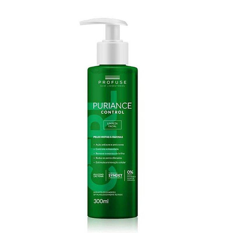 Sabonete Profuse Puriance Control Limpeza Facial Pump 300Ml - Drogaria Poupa Centro