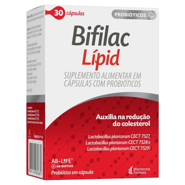 Bifilac Lípid 30 Cápsula - Drogaria Poupa Centro