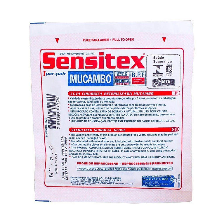 Luva Sensitex Par N7.0 - Drogaria Poupa Centro