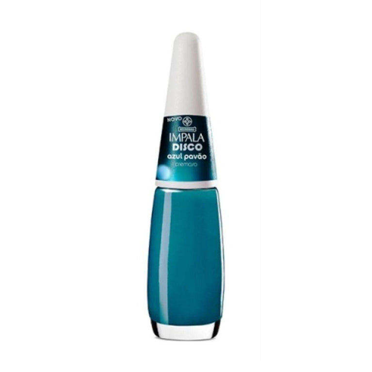 Esmalte Impala Disco Azul Pavao Cremoso - 7,5ml - Drogaria Poupa Centro