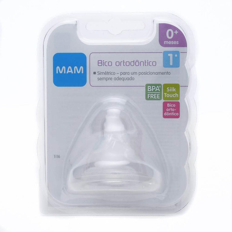 Bico Mam Ortodôntico Fluxo Lento - Drogaria Poupa Centro