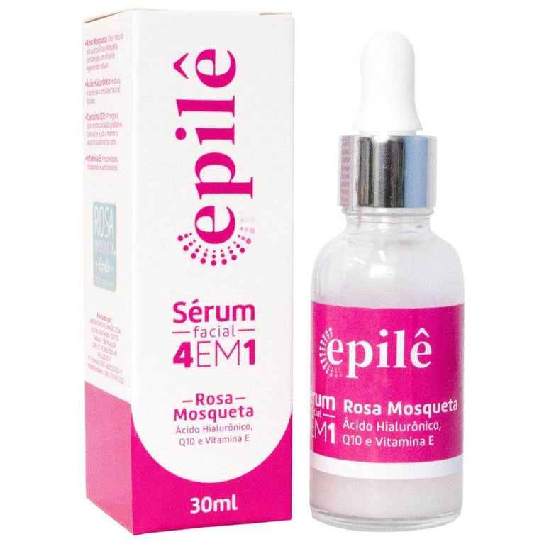 Epile Serum 4 Em 1 Rosa Mosqueta 30Ml - Drogaria Poupa Centro