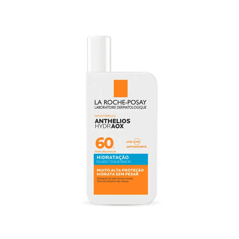 Protetor Solar Facial La Roche-Posay Anthelios Hydraox Hidratação FPS 60 Sem Cor 40ml
