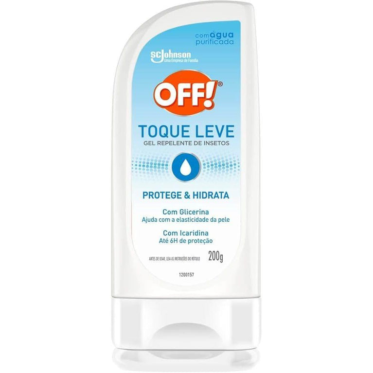 Repelente Off Gel Toque Leve com Glicerina e Icaridina - 100ml - Drogaria Poupa Centro
