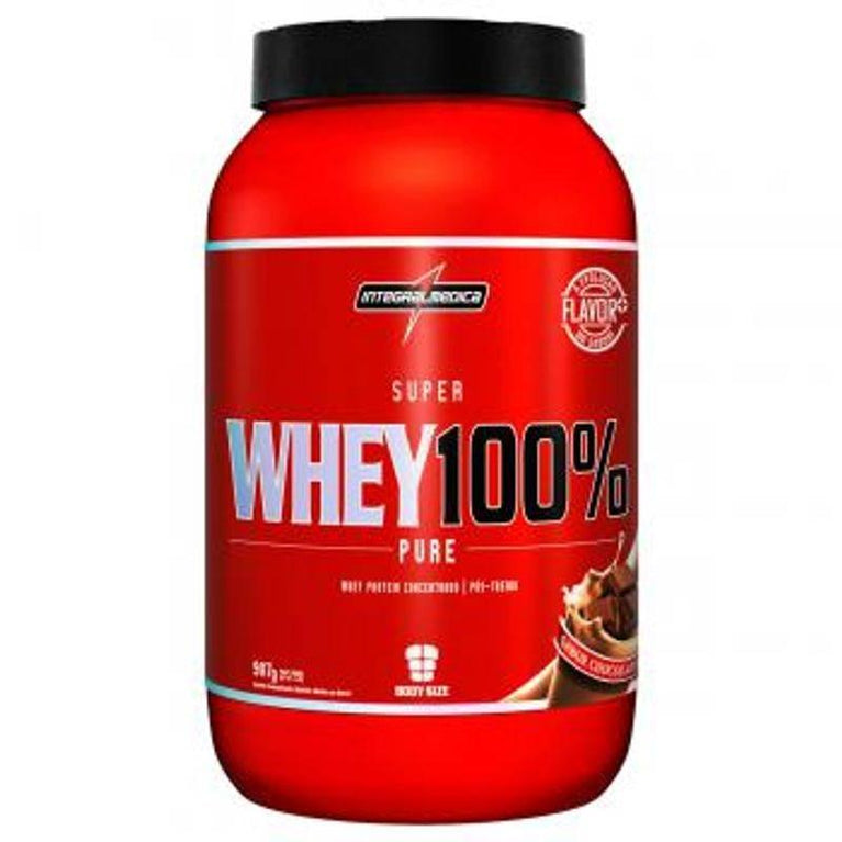 Super Whey 100% Pure 907g Chocolate - Drogaria Poupa Centro
