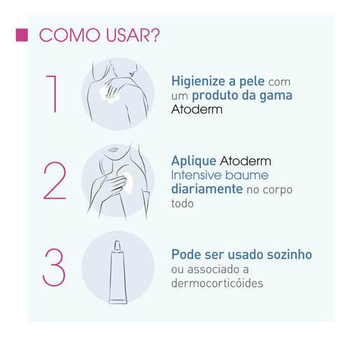 Atoderm Bálsamo Hidratante Intensivo Baume 500ml Bioderma - Drogaria Poupa Centro