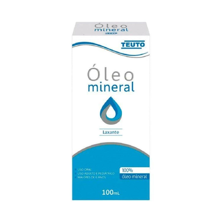 Oleo Mineral 100% 100Ml - Drogaria Poupa Centro