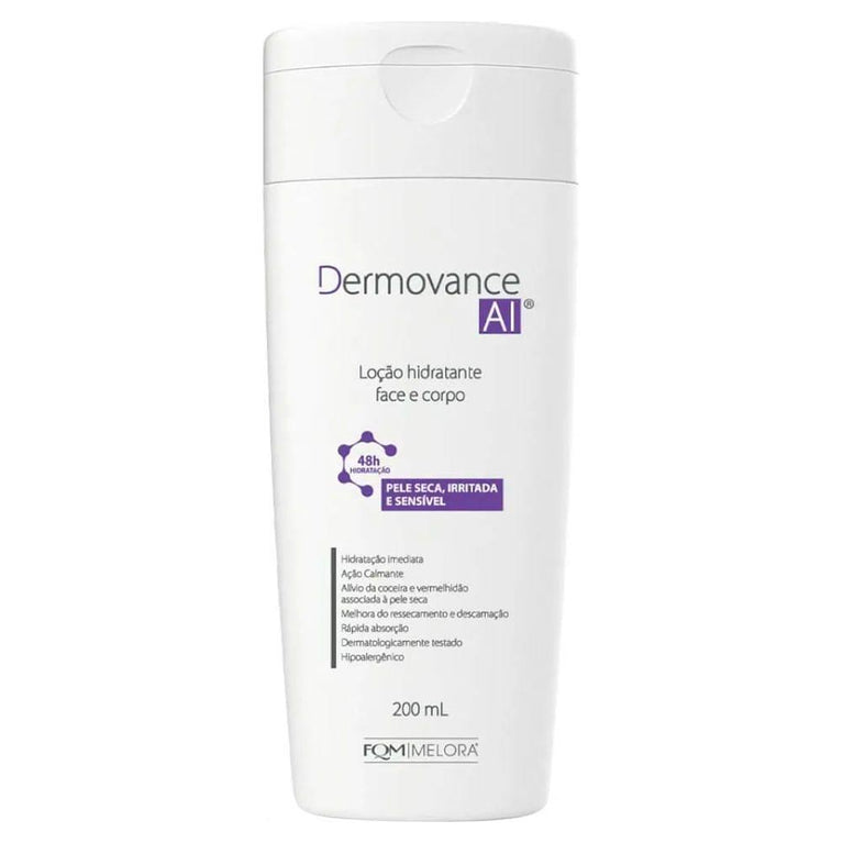 Locao Hidratante Corporal Dermovance AI 200Ml - Drogaria Poupa Centro
