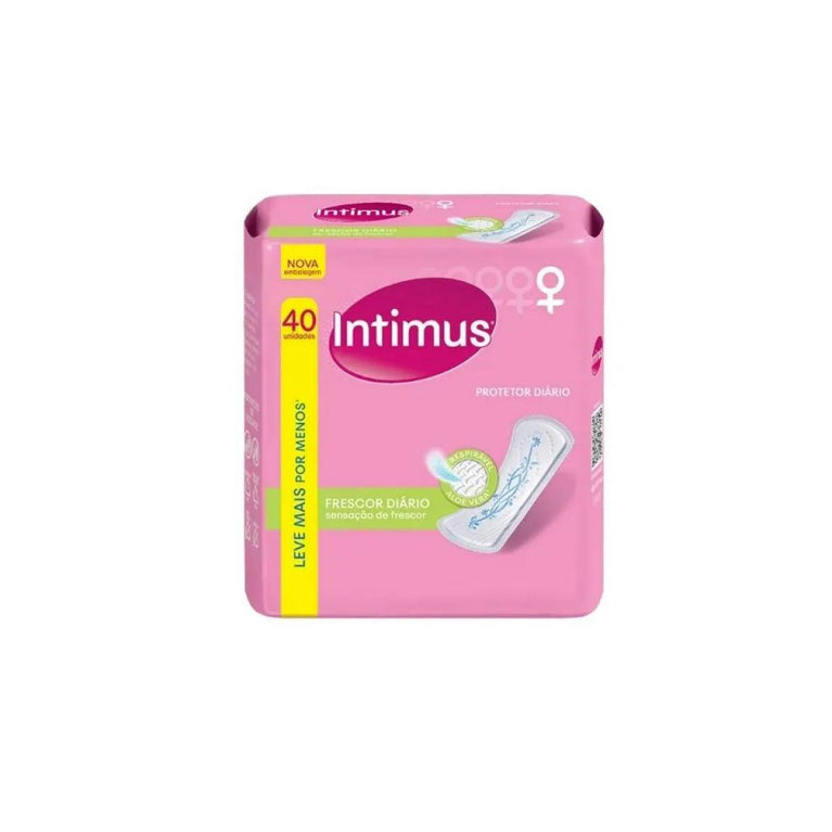 Absorvente Intimus Protetor Diario com Perfume 40 unidades