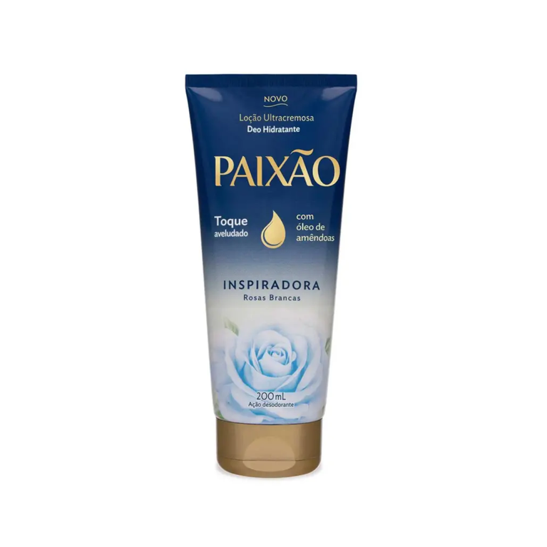 Hidrante Paixão Inspiradora Rosas Brancas 200ml