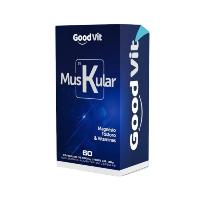 Suplemento Alimentar Good Vit MUSKULAR (Kaimbra Flex) 60Cps