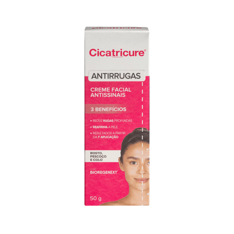 Cicatricure Creme Antirrugas 50g Fps30