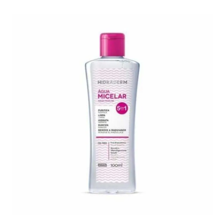Água Micelar Hidraderm 100ml 5 em 1