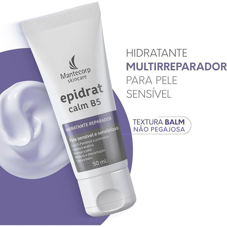Hidratante Reparador Facial Epidrat Calm B5 20ml Mantecorp - Drogaria Poupa Centro