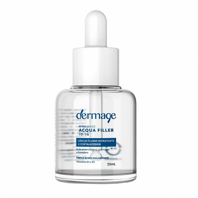 Sérum Facial Hidratante Fortalecedor Dermage Hyaluage Acqua Filler B3 + B5 30ml