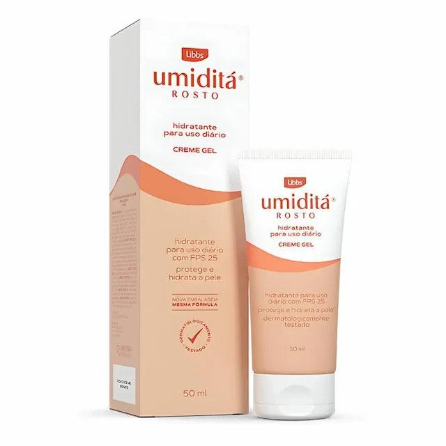 CREME GEL UMIDITÁ ROSTO FPS 25 COM 50ML - Drogaria Poupa Centro