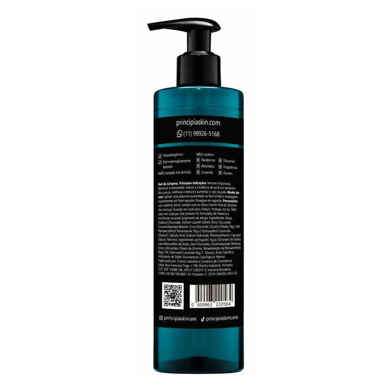 Gel De Limpeza 13% Tensoativos + 2% Acido Salicilico + 5% Gl