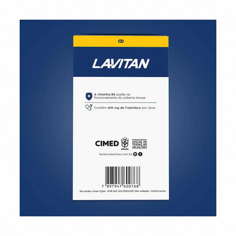 Lavitan Triptofano com 30 Cápsulas