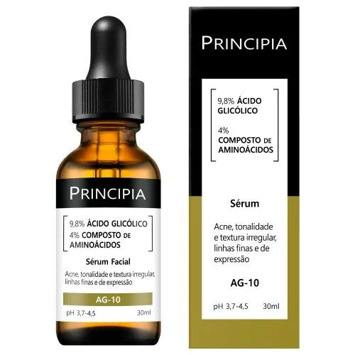 Sérum 9,8% Acido Glicolico + Aminoacidos Principia Skincare