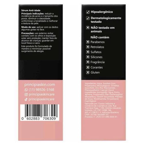 Serum 10% Niacinamida + Zinco Pca Principia Skincare Nc-10 C
