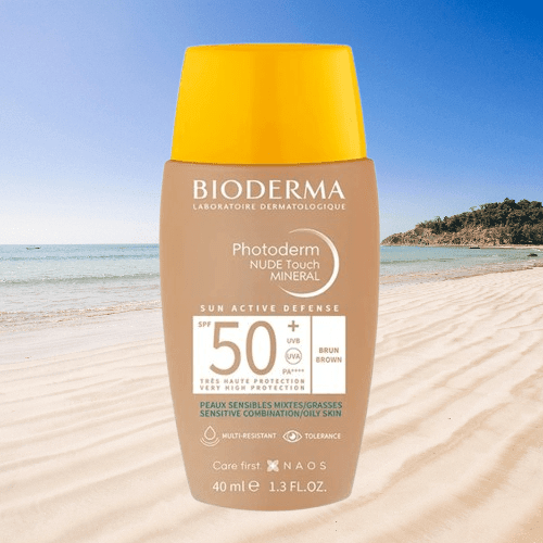 Protetor Solar Photoderm Nude Touch FPS50+ Escuro 40ml Biode - Drogaria Poupa Centro