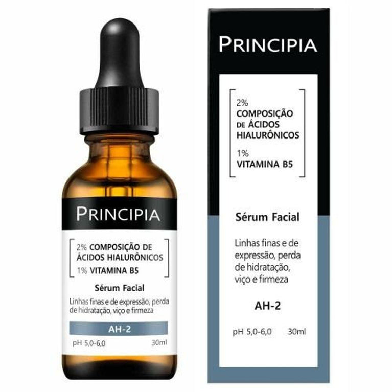 Serum 2% Acidos Hialuronicos + Vitamina B5 Principia Skincare AH-2 - Drogaria Poupa Centro