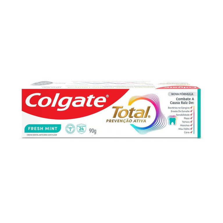 Creme Dental Colgate Total 12 Fresh Mint 90g (Advanced)