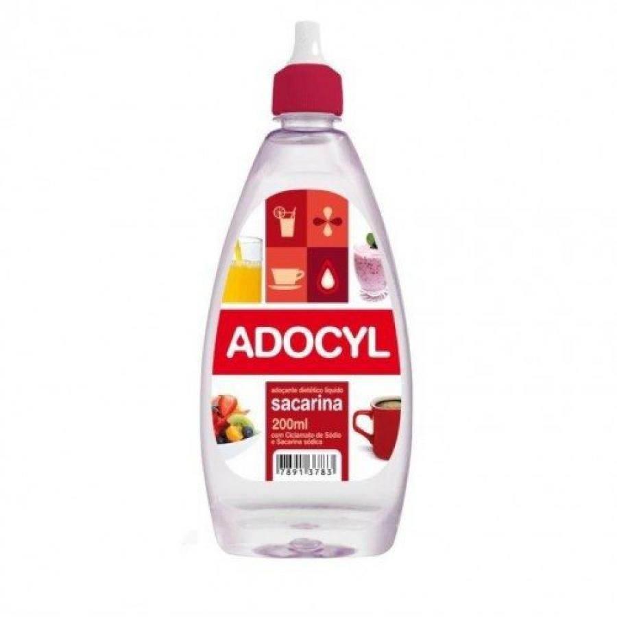Adoçante Adocyl 200Ml Sacarina - Drogaria Poupa Centro