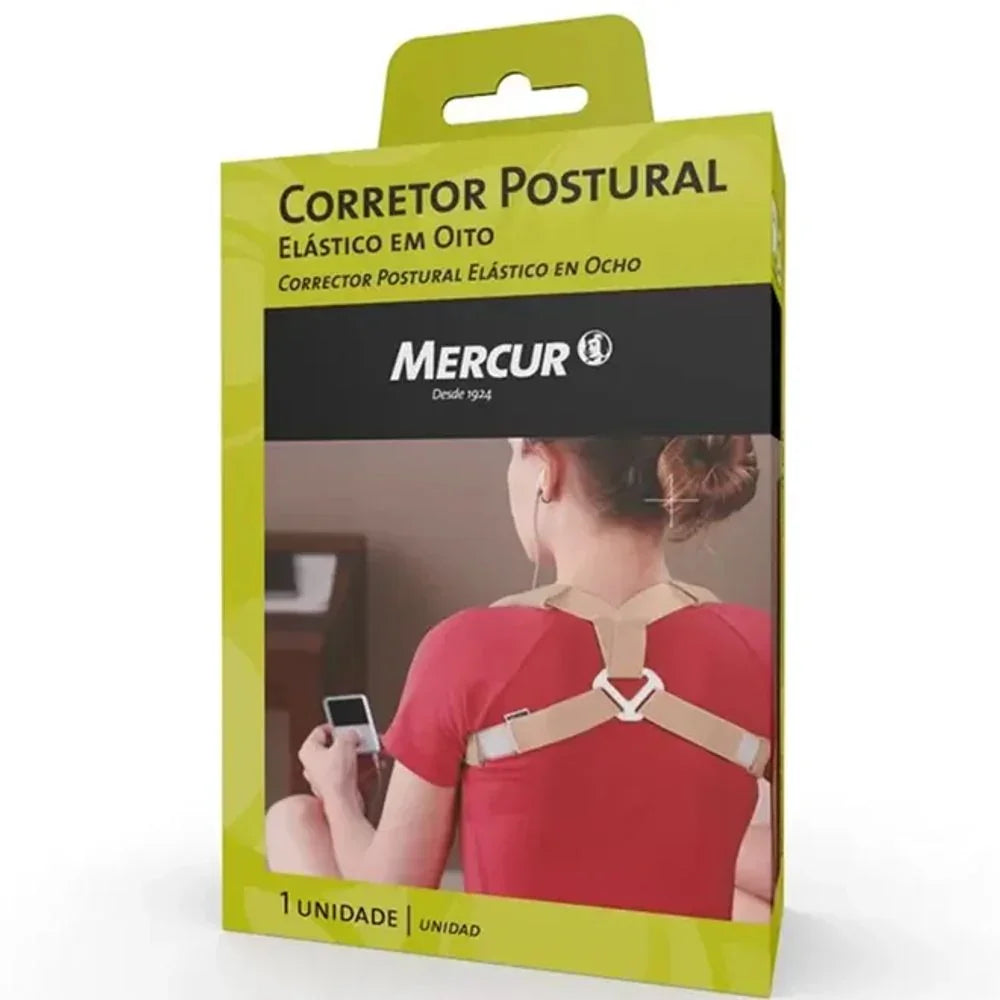 Corretor Postural G/GG - Mercur - Drogaria Poupa Centro