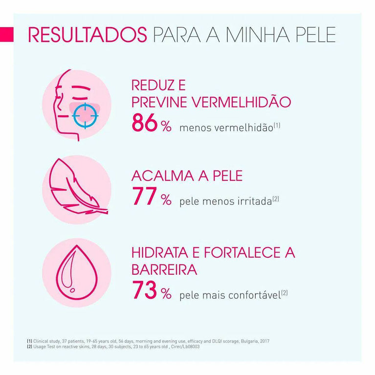 Creme Hidratante Facial Bioderma Sensibio AR Ultracalmante Pele Sensível com 40ml