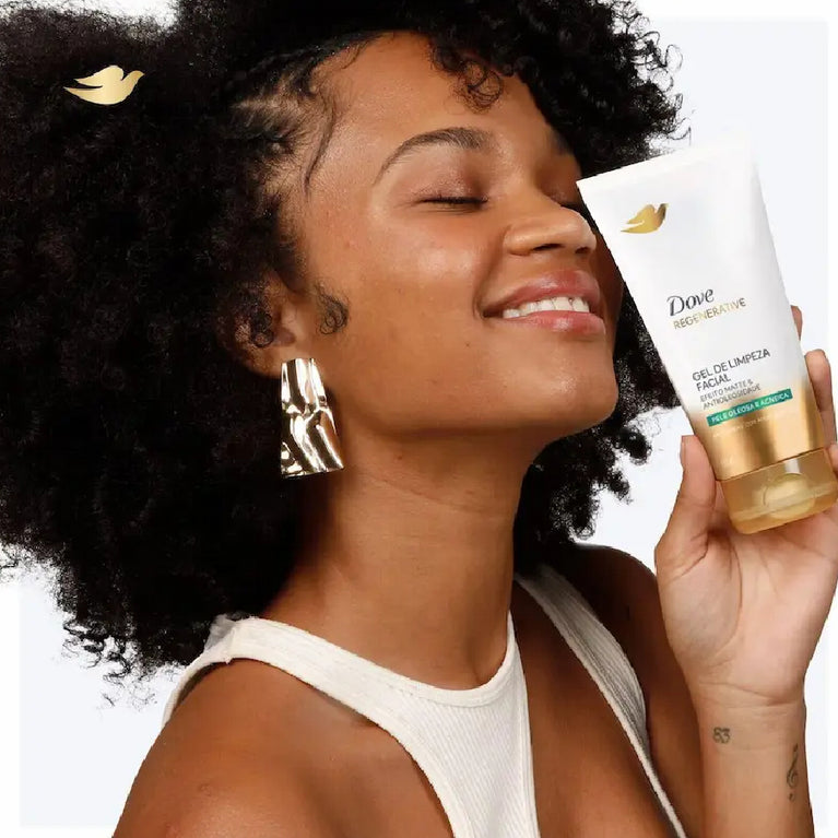 Gel de Limpeza Facial Dove Regenerative Efeito Matte & Antioleosidade 150g