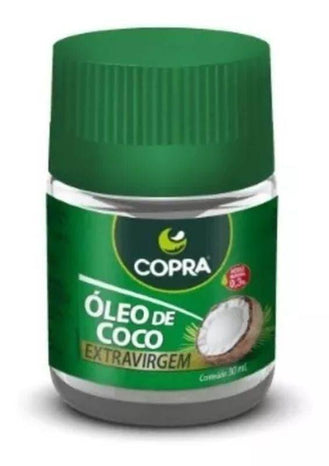 Oleo De Coco Copra 30Ml Extra Virgem - Drogaria Poupa Centro