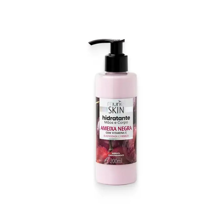 Muriel Skin Hidratante Mãos e Corpo Ameixa Negra 200Ml -