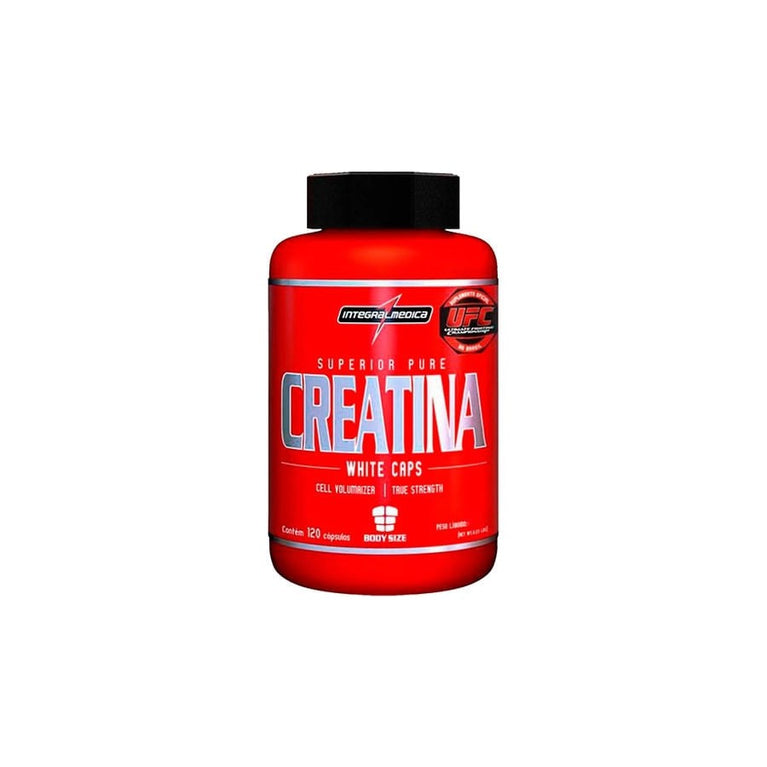 Creatina Integralmedica 120 Caps - Força e Energia Muscular