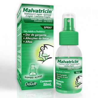 Malvatricin Spray - 50Ml - Drogaria Poupa Centro