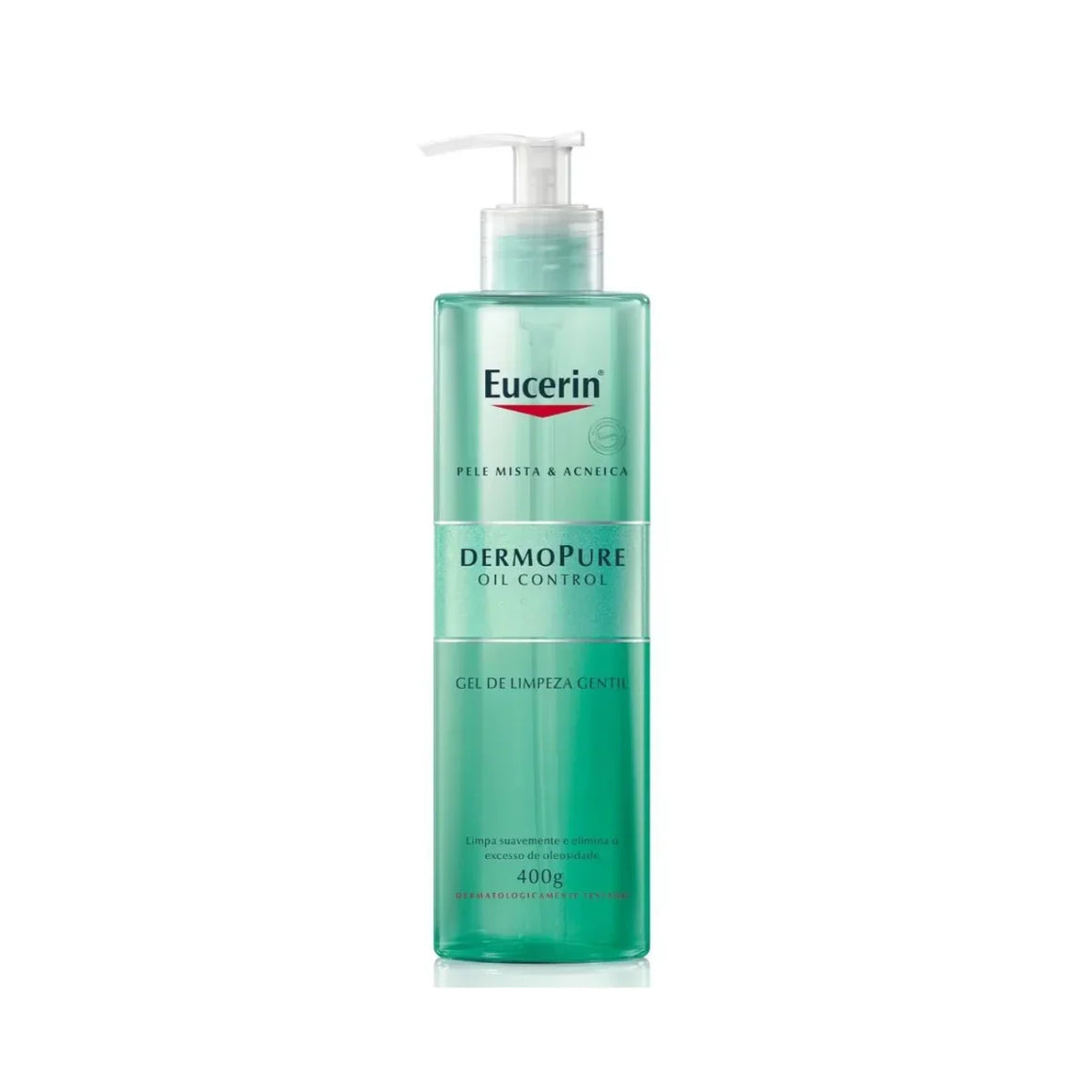 Gel de Limpeza Facial Eucerin Dermo Pure Oil Control 400g - Drogaria Poupa Centro