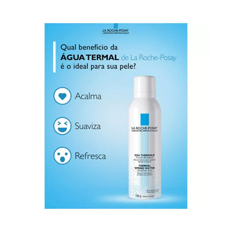 AGUA TERMAL LA ROCHE POSAY 150ML - Drogaria Poupa Centro