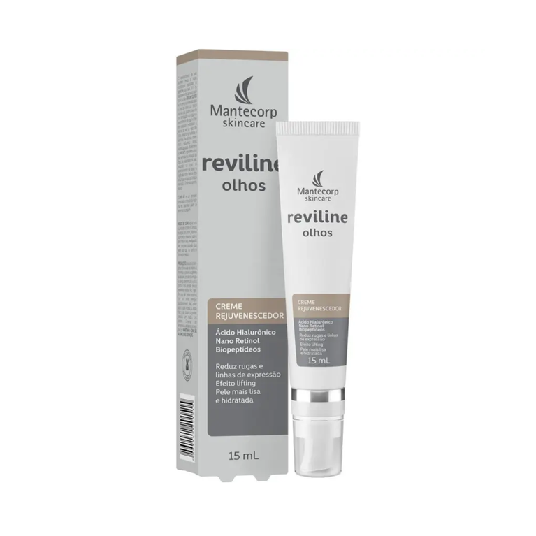 Creme Anti-Idade Reviline Mantecorp para Região dos Olhos com 15g