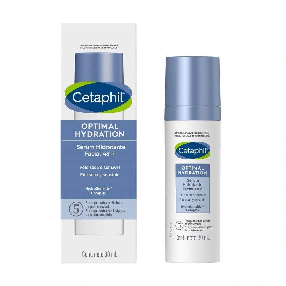 Sérum Hidratante Facial Cetaphil Optimal Hydration 48H 30Ml - Drogaria Poupa Centro