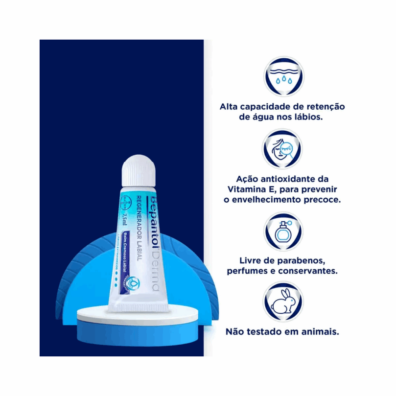 Regenerador Labial Bepantol Derma 7,5ml