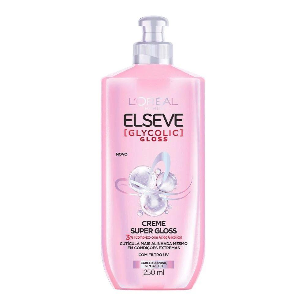 Creme Elseve Glycolic Gloss 250ml - Drogaria Poupa Centro