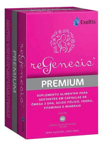 ReGenesis Premium para Gestantes - 60 Cápsulas - Drogaria Poupa Centro