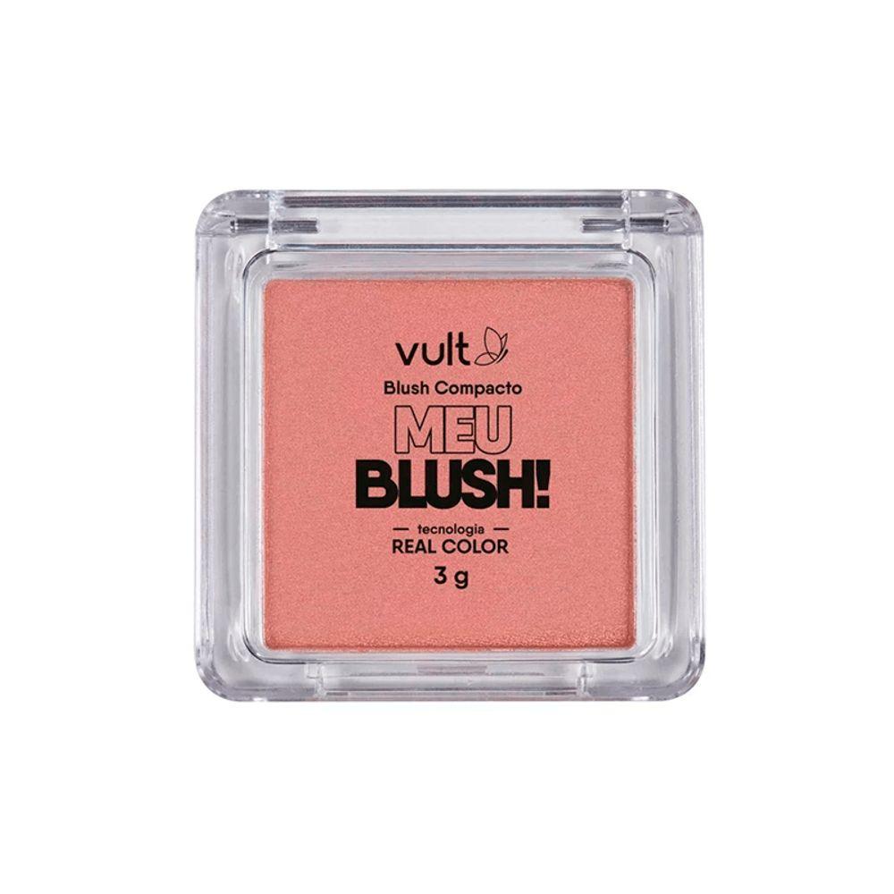 Blush Compacto Rosa Matte 3g - Vult - Drogaria Poupa Centro